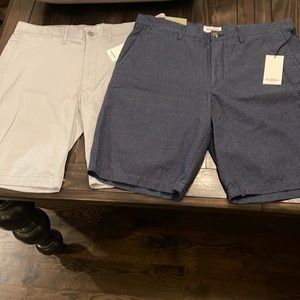 2 mens new w/tags Goodfellow & Co shorts. Size 36. 10.5” length.